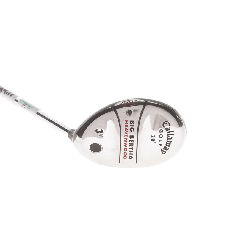 Callaway Big Bertha Heavenwood Steel Mens Right Hand 3 Hybrid 20* Uniflex - Callaway