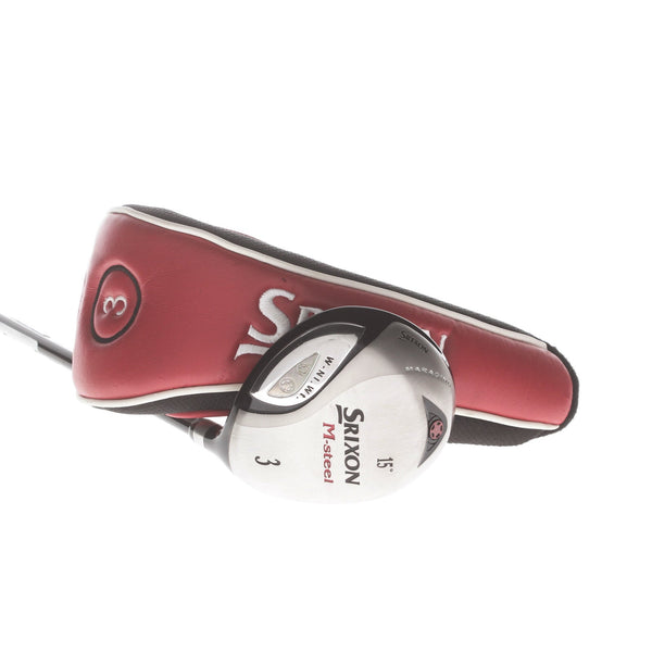 Srixon M-Steel Graphite Mens Right Hand Fairway 3 Wood 15* Regular - SV-3008 60g