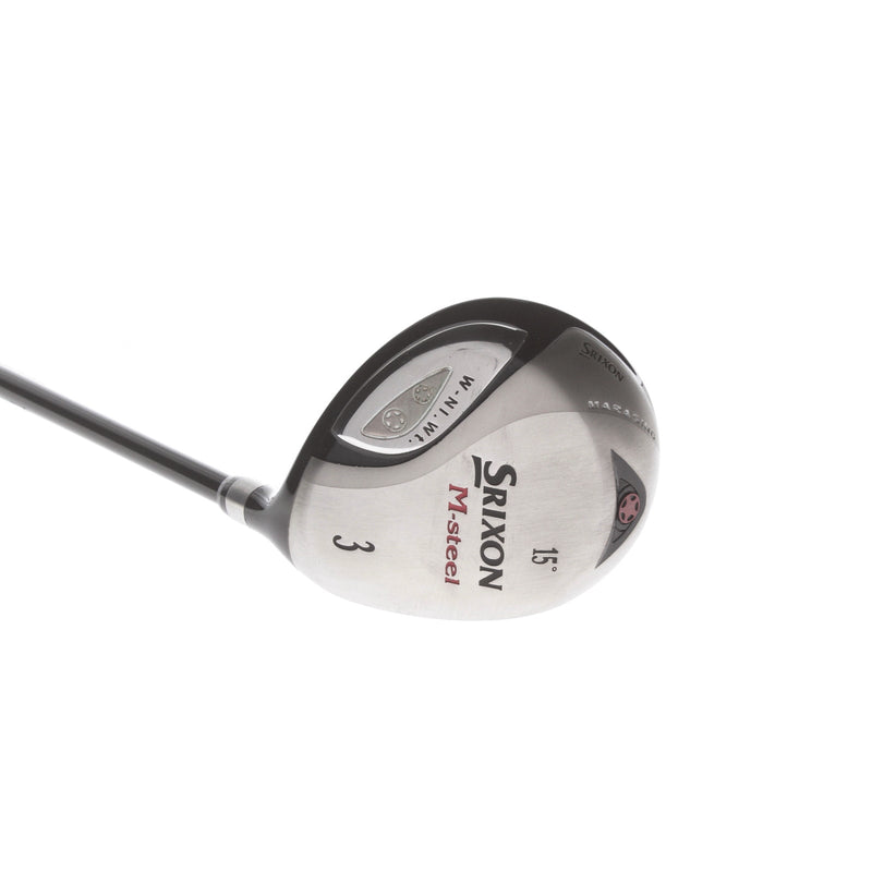 Srixon M-Steel Graphite Mens Right Hand Fairway 3 Wood 15* Regular - SV-3008 60g