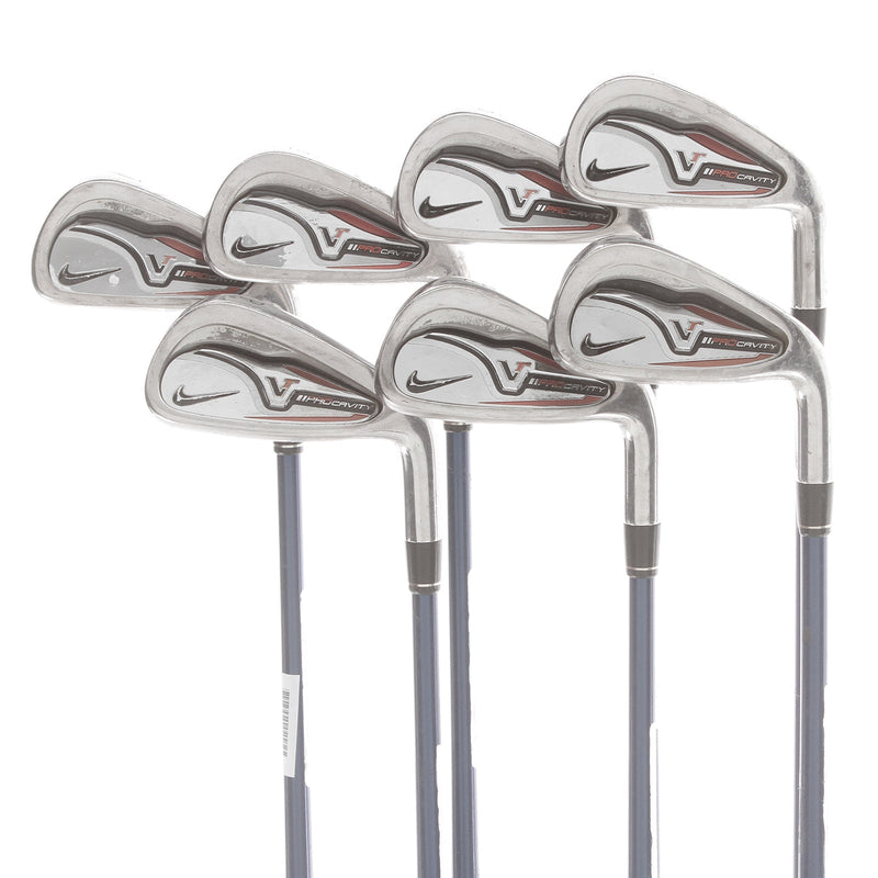 Nike VR Pro Cavity Graphite Mens Right Hand Irons 4-PW Regular - Project X 5.5