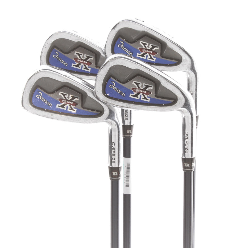 Ram X Demon Graphite Ladies Right Hand Irons 6-9 Ladies - Ram