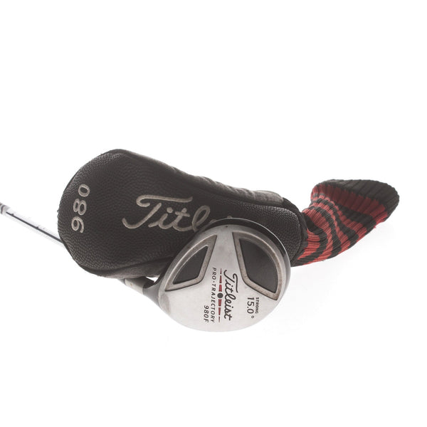 Titleist 980F Steel Mens Right Hand Fairway 3 Wood 15* Stiff - Dynamic Gold S300