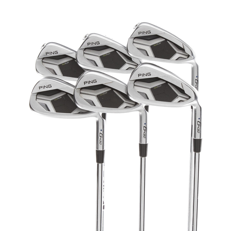 Ping G430 Steel Mens Right Hand Irons 5-PW Blue Dot 1* Upright Regular - Ping AWT 2.0