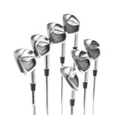 Ping i210 Steel Mens Right Hand Irons 4-PW Blue Dot 1* Upright Stiff - Ping AWT 2.0
