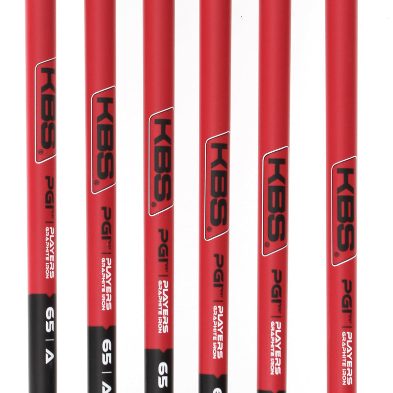 Cobra Aerojet One Length Graphite Mens Right Hand Irons 5-PW Senior - KBS PGI 65