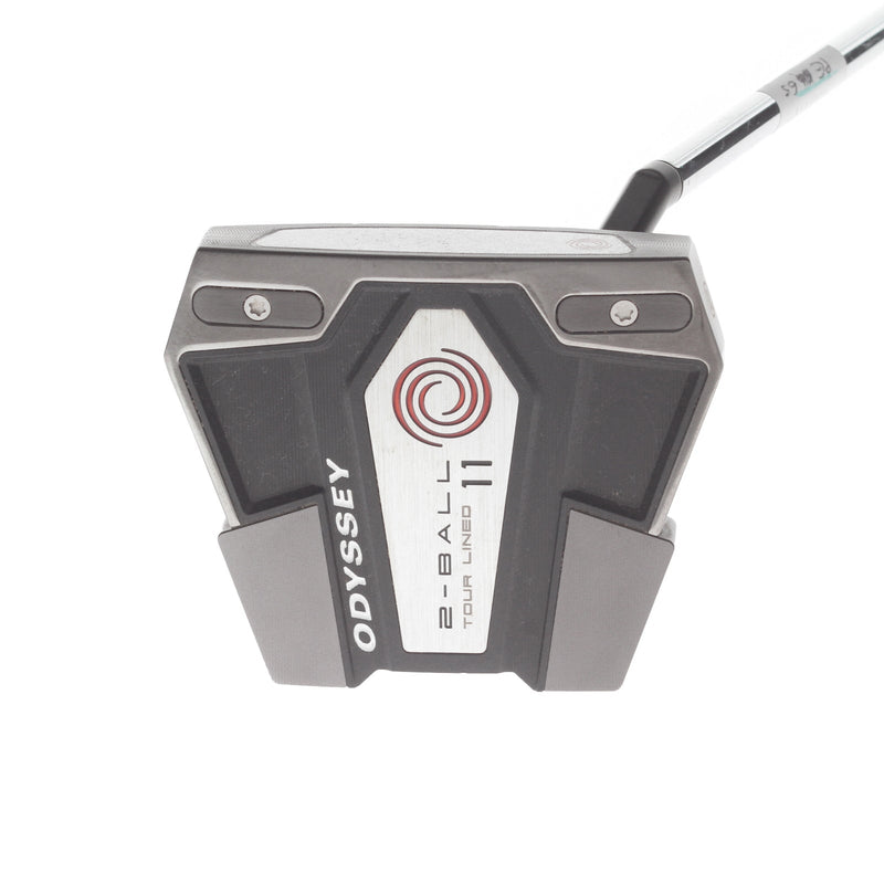Odyssey 2-Ball Eleven Tour Lined Mens Right Hand Putter 34" Mallet Stroke Lab - Odyssey