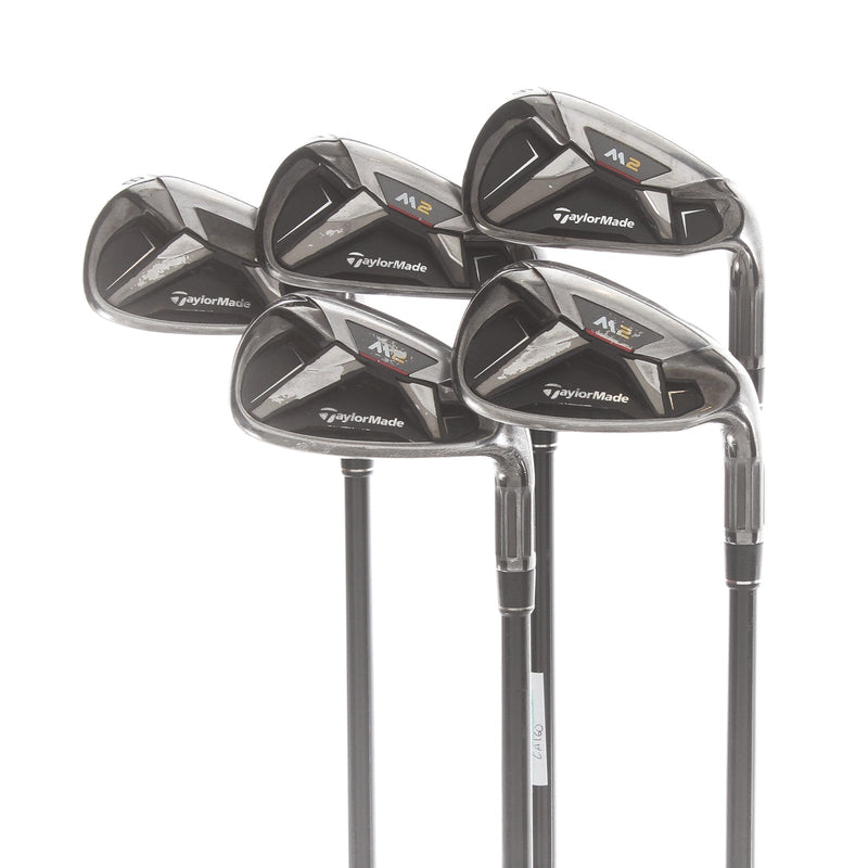 TaylorMade M2 Graphite Mens Right Hand Irons 6-PW Regular - TaylorMade REAX 55g