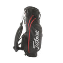 Titleist Players4 Stand Bag - Black/Red
