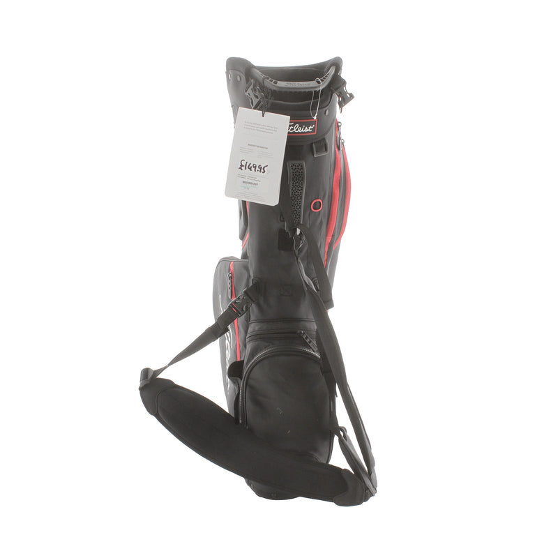 Titleist Players4 Stand Bag - Black/Red