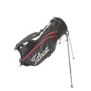 Titleist Players4 Stand Bag - Black/Red