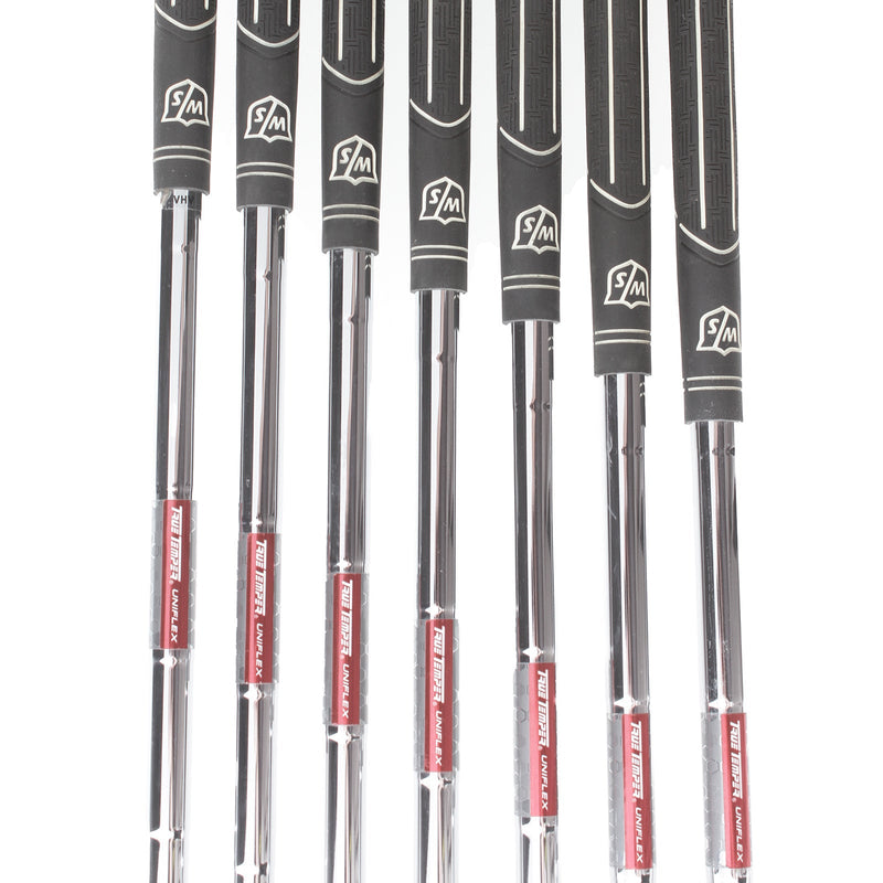 Wilson D200 Steel Mens Right Hand Irons 5-SW Uniflex - SL85