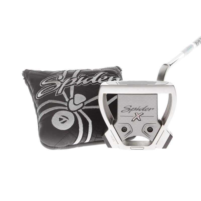 TaylorMade Spider X Mens Right Hand Putter 34" Mallet KBS CT Tour Putter 120 - Super Stroke Pistol GTR 1.0