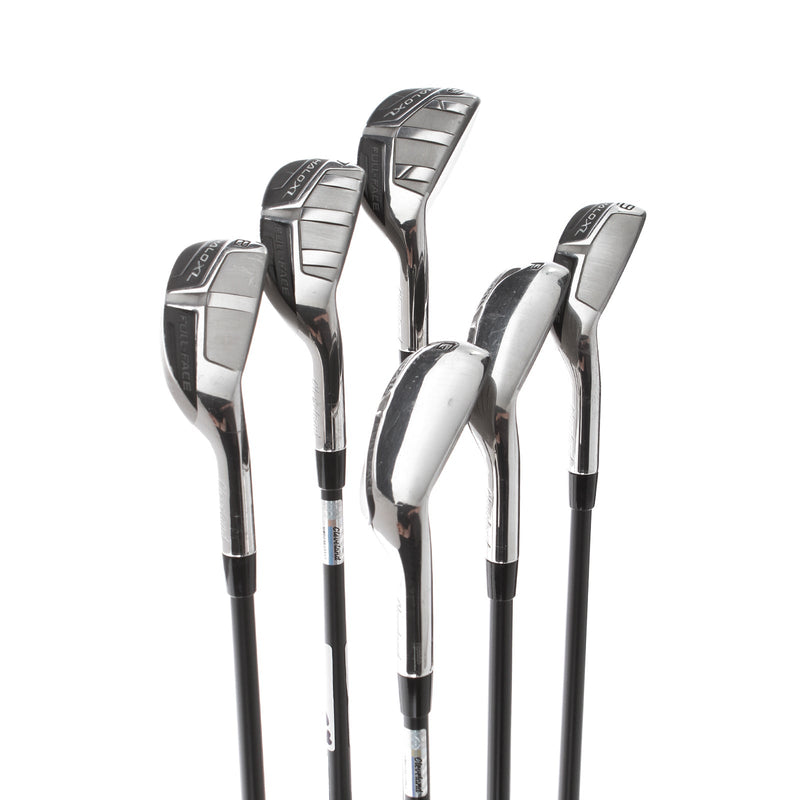 Cleveland Halo XL Full-Face Graphite Mens Right Hand Irons 6-GW Regular - Helium 60I F3