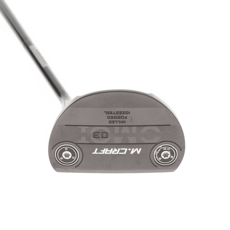 Mizuno M-Craft OMOI 3 Mens Right Hand Putter 33" Mallet Mizuno - Golf Pride Reverse Taper