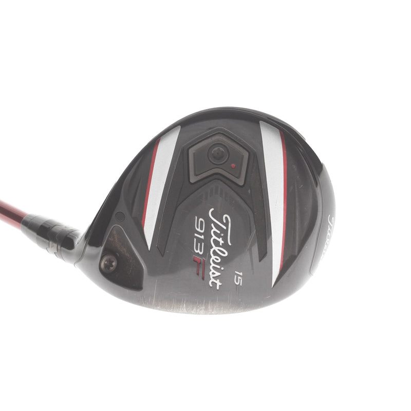Titleist 913F Graphite Mens Right Hand Fairway 3 Wood 15* Stiff - Bassara 55 Hi