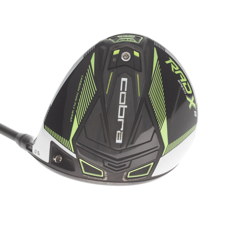 Cobra Radspeed XB Graphite Mens Right Hand Driver 9* Stiff - Fujikura Motore X F3
