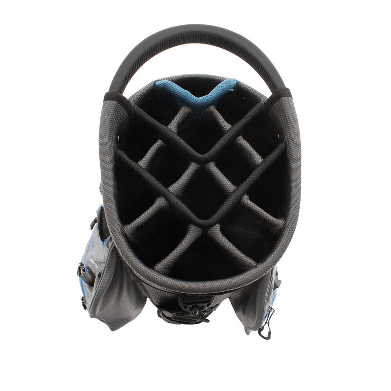 PowaKaddy DLX-Lite Edition Cart Bag - Grey/Blue