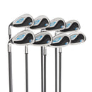 Callaway Hawkeye VFT Graphite Mens Left Hand Irons 4-SW Regular - Callaway System 75