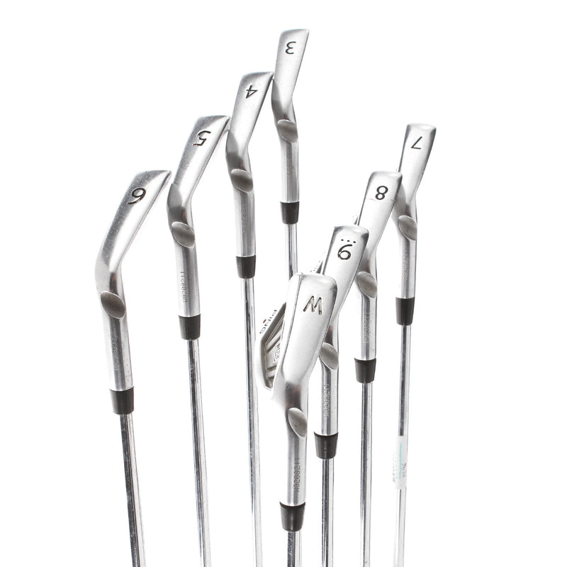 Ping S56 Steel Mens Right Hand Irons 3-PW Orange Dot 2.25* Flat Regular - Ping AWT