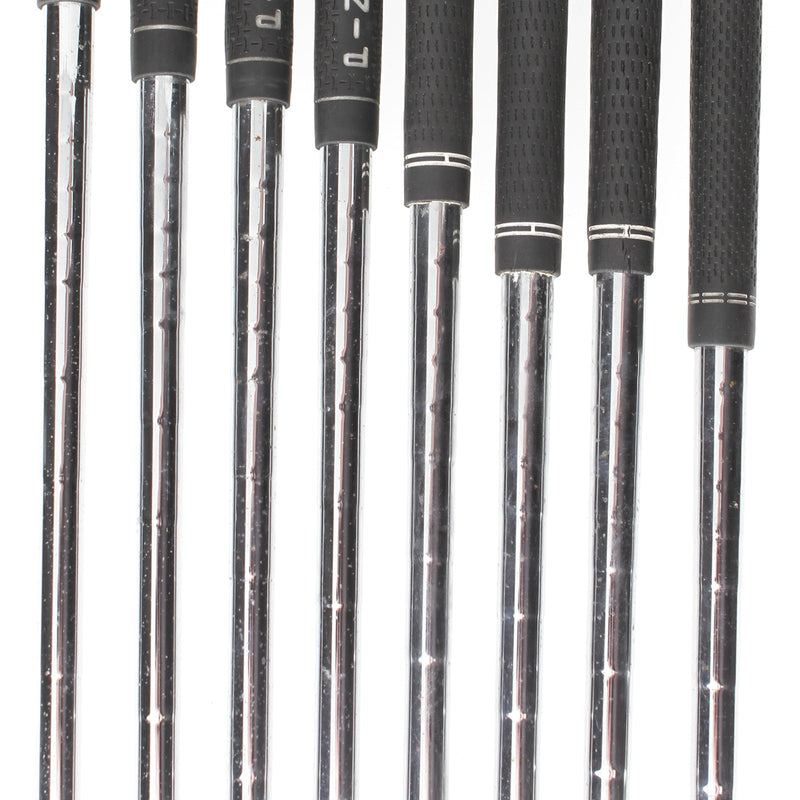 Ping S56 Steel Mens Right Hand Irons 3-PW Orange Dot 2.25* Flat Regular - Ping AWT