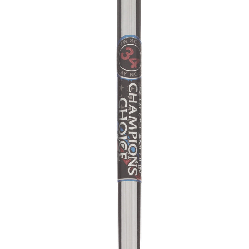 Scotty Cameron Champions Choice Newport 1.5+ Button Back Mens Right Hand Putter 34" Blade Scotty Cameron - Super Stroke Tour 2.0