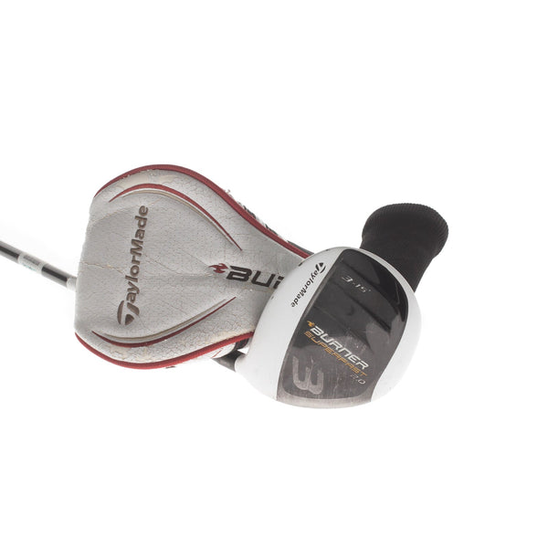 TaylorMade Burner 2.0 Graphite Mens Right Hand Fairway 3 Wood 15* Stiff - TaylorMade Burner Matrix Ozik