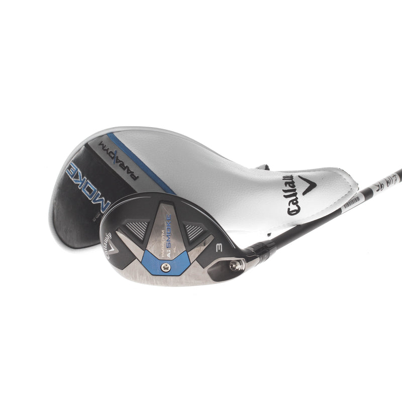 Callaway Paradym Ai Smoke HL Graphite Mens Left Hand 3 Hybrid 18* Senior - Cypher Sixty 5.5