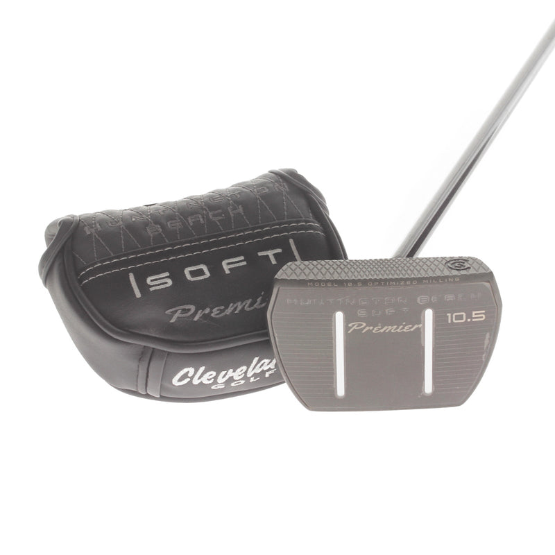Cleveland Huntington Beach Soft Premier 10.5 Mens Right Hand Putter 33" Mallet Cleveland Straight Stroke - Lamkin Sink Fit Pistol