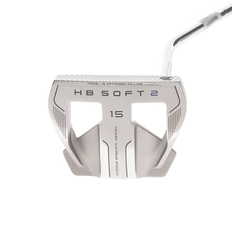 Cleveland HB Soft 2 15 Mens Right Hand Putter 34" Mallet Cleveland Straight Stroke - Cleveland Straight