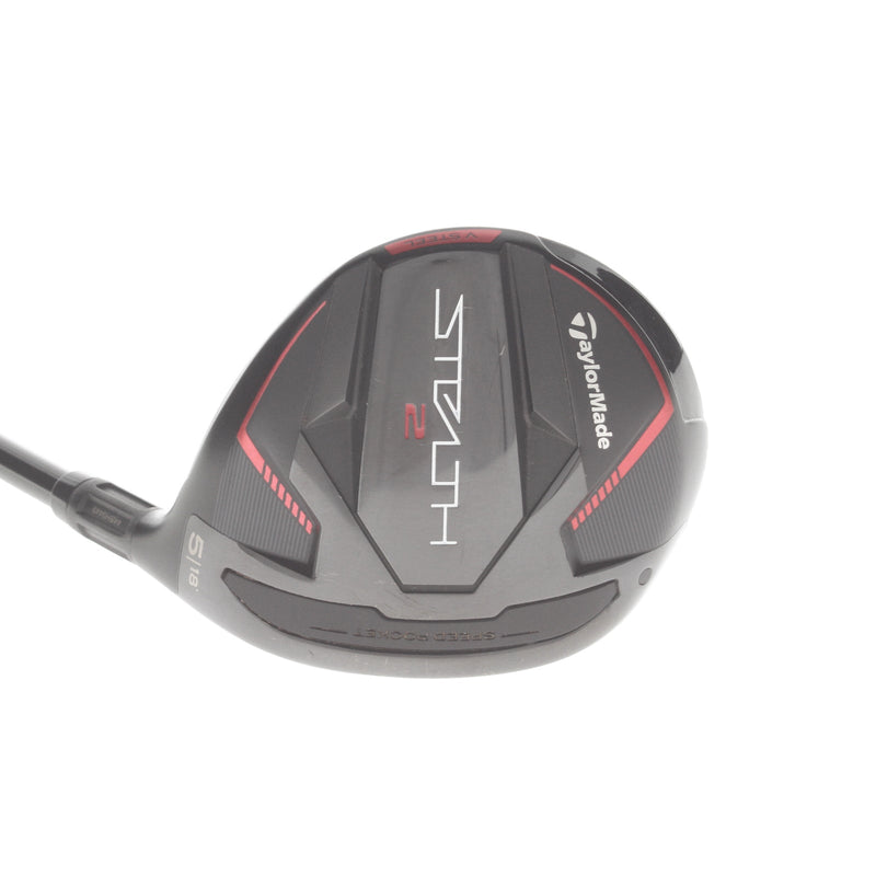 TaylorMade Stealth 2 Graphite Mens Right Hand Fairway 5 Wood 18* Regular - Ventus TR Red FW 5-R
