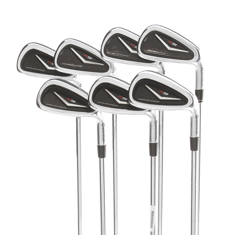 TaylorMade R9 Steel Mens Right Hand Irons 4-PW Regular - NSPro 950GH