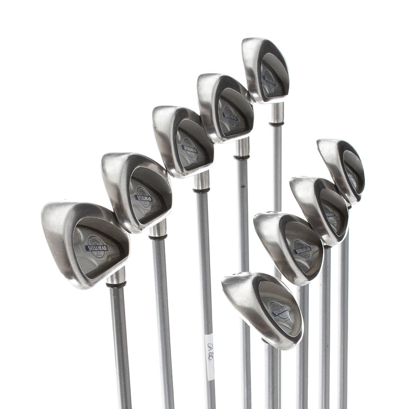Callaway Steelhead X-14 Graphite Mens Right Hand Irons 3-SW Regular - Callaway Steelhead X-14