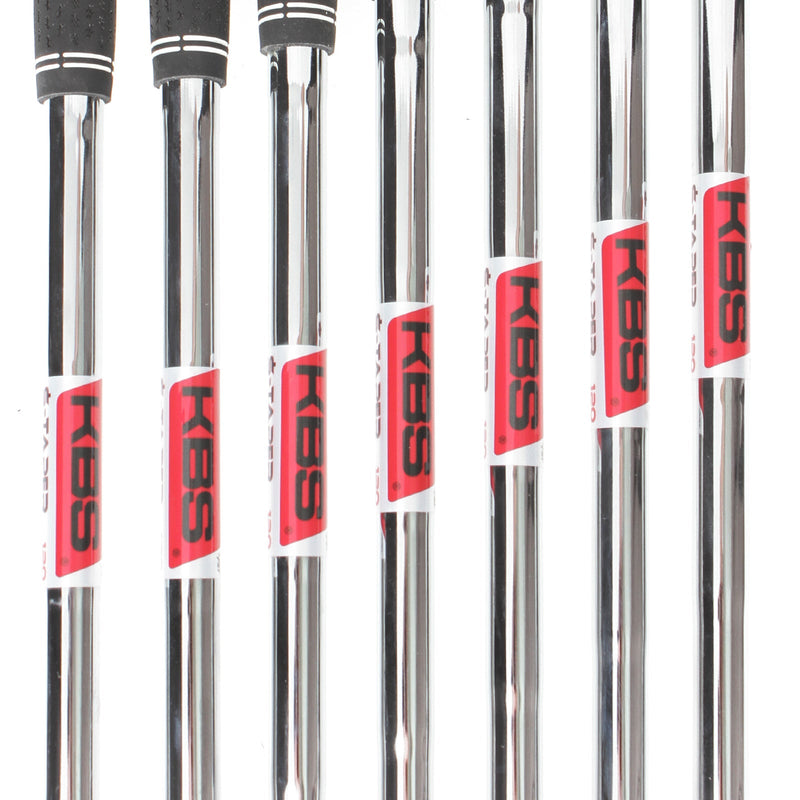 Cobra MIM Tour Steel Mens Left Hand Irons 4-PW Stiff - KBS $-Taper 120