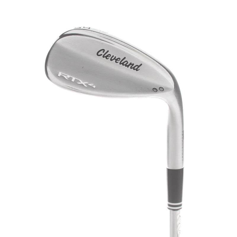 Cleveland Cleveland RTX4 Steel Mens Right Hand Sand Wedge 54* 10 Bounce Mid Grind Wedge - KBS HI-Rev 2.0 115