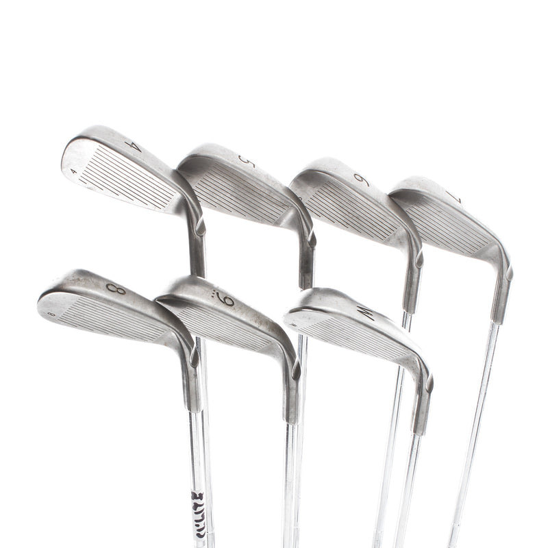 Ping G25 Steel Mens Left Hand Irons 4-PW Orange Dot 2* Flat Regular -