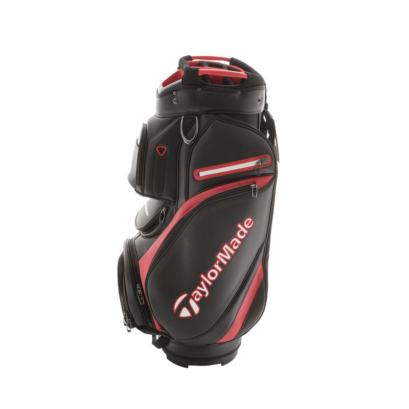 TaylorMade Deluxe '23 Cart Bag - Black/Red
