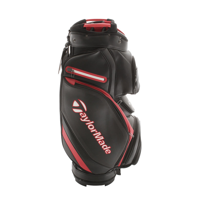 TaylorMade Deluxe '23 Cart Bag - Black/Red