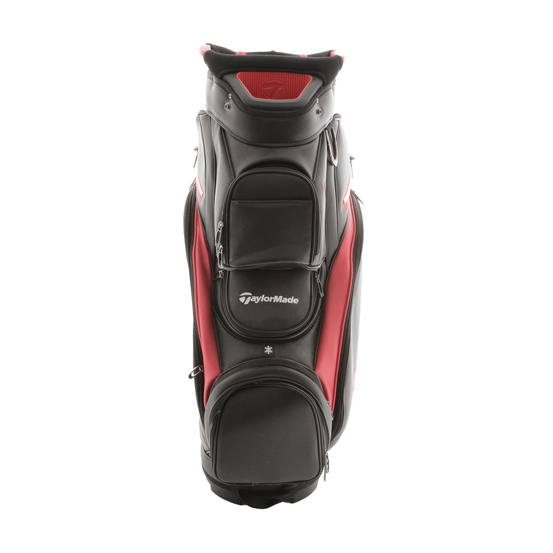 TaylorMade Deluxe '23 Cart Bag - Black/Red