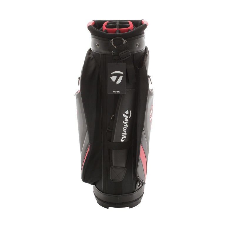 TaylorMade Deluxe '23 Cart Bag - Black/Red