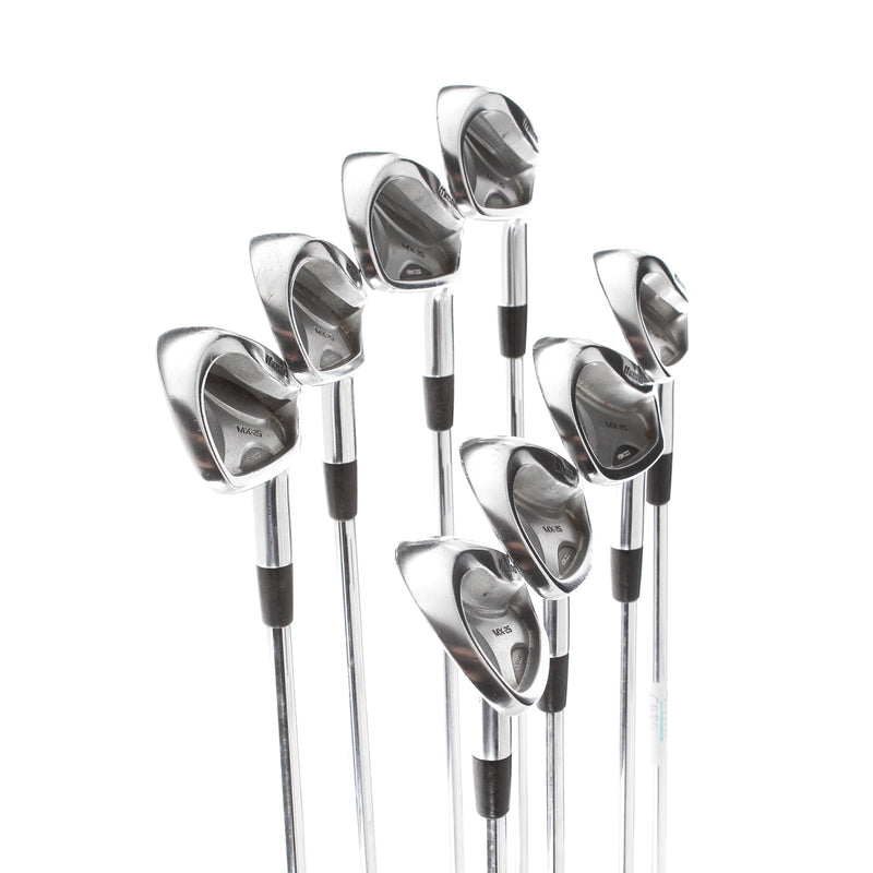 Mizuno MX-25 Steel Mens Right Hand Irons 3-PW Regular - Dynalite Gold SL