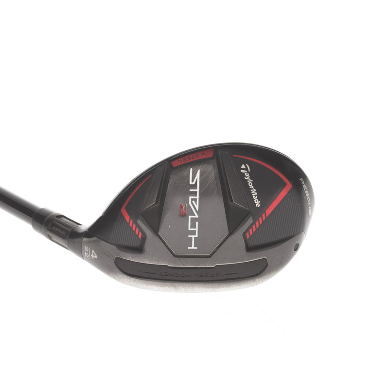 TaylorMade Stealth 2 Graphite Mens Right Hand 4 Hybrid 22* Regular - Ventus TR Red 6-R