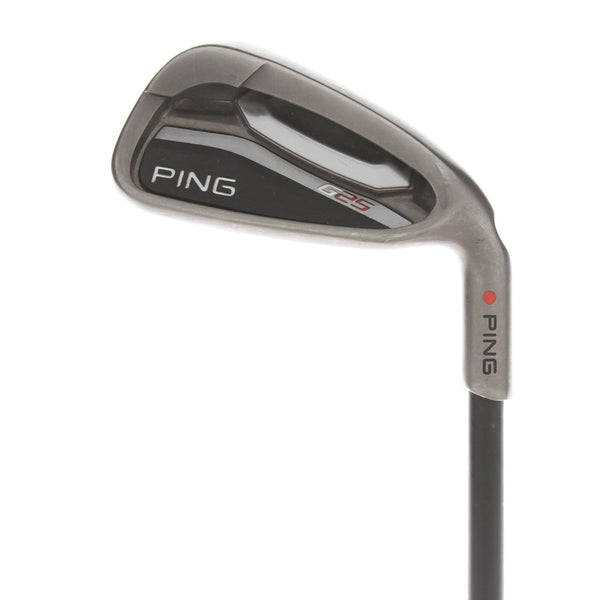 Ping G25 Graphite Mens Right Hand 7 Iron Red Dot 32* 1* Flat Regular - Ping TFC 189