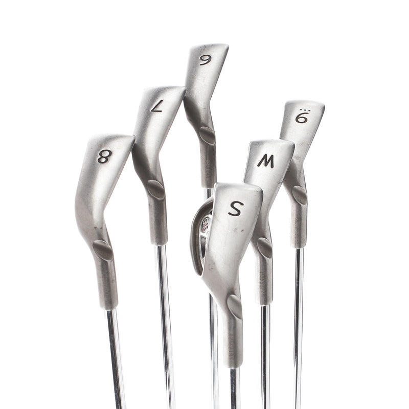 Ping G15 Steel Mens Right Hand Irons 6-SW Purple Dot 1.5* Flat Regular - Ping AWT