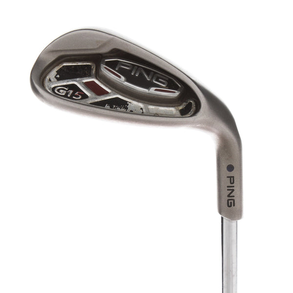 Ping G15 Steel Mens Right Hand Lob Wedge Purple Dot 58* 1.5* Upright Regular - Ping AWT