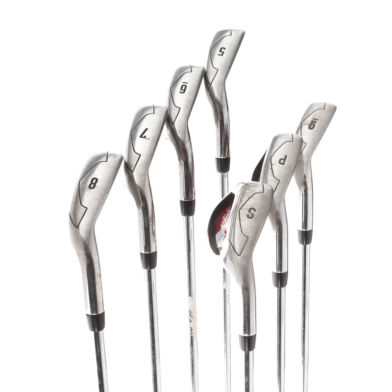 Callaway X Series 418 Steel Mens Right Hand Irons 5-SW Uniflex - Callaway