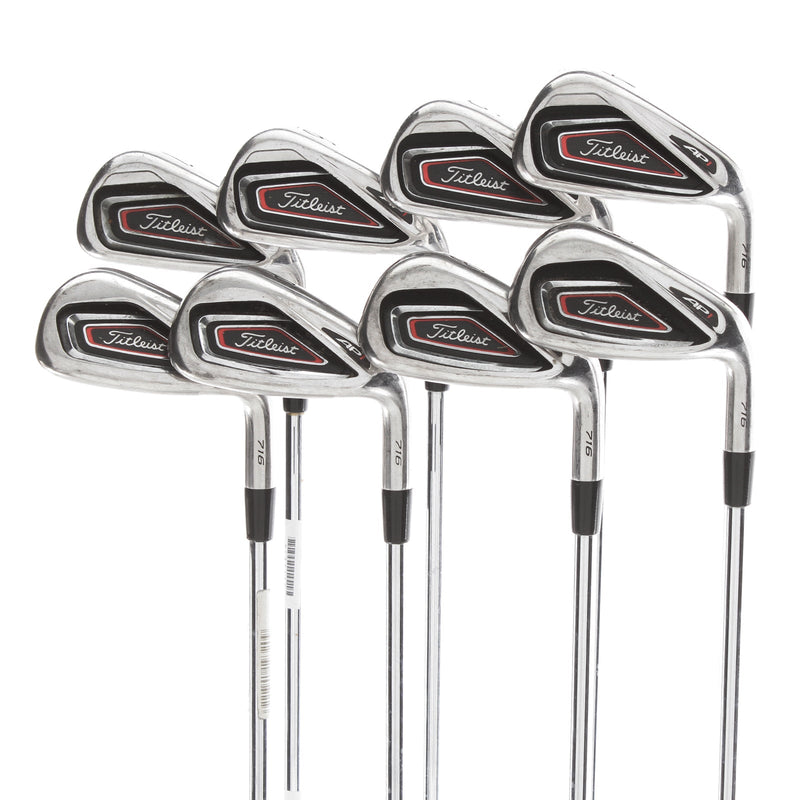Titleist AP1 716 Steel Mens Right Hand Irons 4-PW+W Regular - True Temper XP90 R300