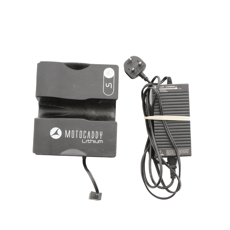 Motocaddy S1 3-Wheel Electric Trolley 18 Hole Lithium - Black