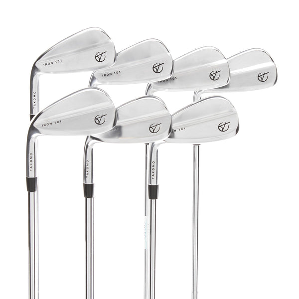 Takomo 101 Steel Mens Left Hand Irons 4-PW Regular - KBS Tour 110