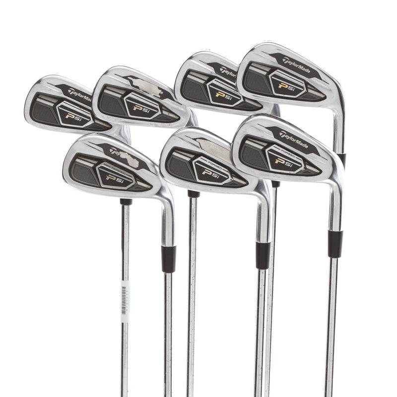 TaylorMade PSi Steel Mens Right Hand Irons 4-PW Regular - KBS Tour C-Taper 105