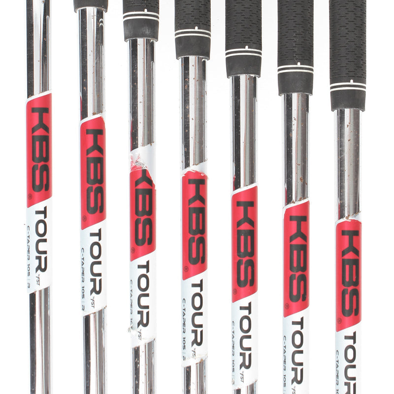 TaylorMade PSi Steel Mens Right Hand Irons 4-PW Regular - KBS Tour C-Taper 105